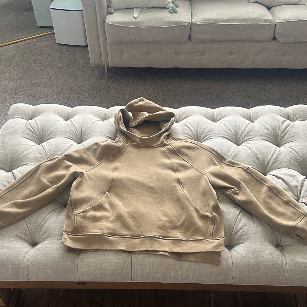lululemon athletica Tan Hoodie Sweater - Picture 3 of 9